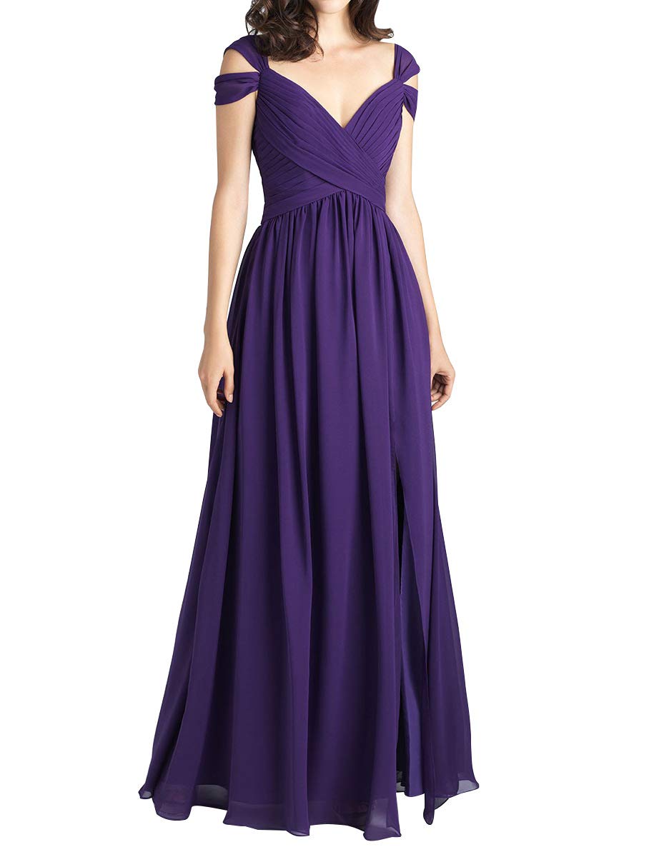 purple dress size 24