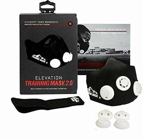 Training Mask 2.0 [Black Out], Elevation Training Mask, Fitness Mask, Workout Mask, Running Mask, Breathing Mask, Resistance Mask, Elevation Mask, Cardio Mask, Endurance Mask For Fitness (Small)