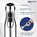 BSTY 2-in-1 Hand Blenders Set 6-Speeds Powerful Immersion Blender with 500-Watt Motor and Turbo Boost Button for Maximum Power, Hand Held Blenders