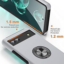 JAME Case for Pixel 6A Cases with Screen Protector