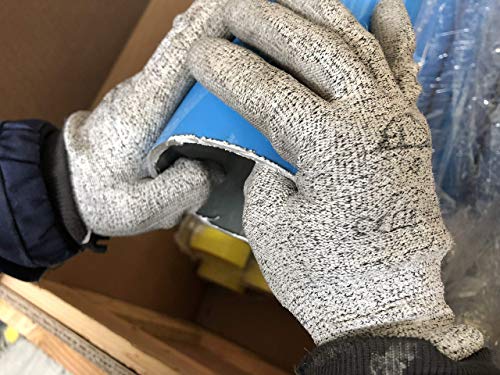 AS Group Schnittfeste Arbeitshandschuhe GröÃe L / 9 â 1 Paar, PU-beschichtet â Atmungsaktiv, langlebig & rutschfest â Ideal für Handwerk, Garten & Industrie – Bild 5