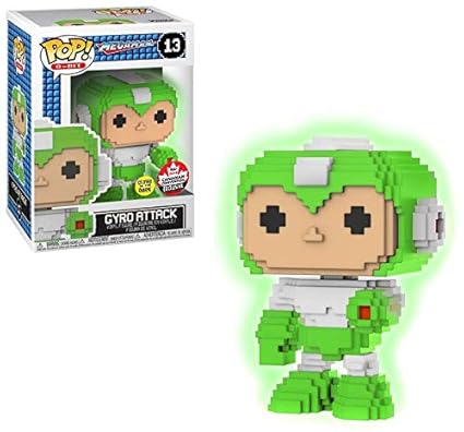 Funko Pop Mega Man 8 Bit Gyro Attack Glow In The Dark 13 - 