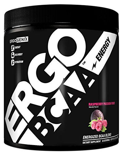 ErgoGenix Ergo BCAA Energy, Raspberry Passion Fruit, 306 Gram