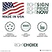 ComplianceSigns.com Restrooms Wall Sign, Projection-Mount 9x7 inch Black Aluminum for Public Bathrooms