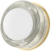Hudson Valley Lighting Mackay - 4W 1 LED Round Wall Sconce-7.75 Inches Wide-Aged Brass Finish
