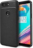 Oneplus 5t case, KuGi SS [Scratch Resistant] Premium Flexible Soft Anti Slip TPU Case for Oneplus 5t smartphone (Black)