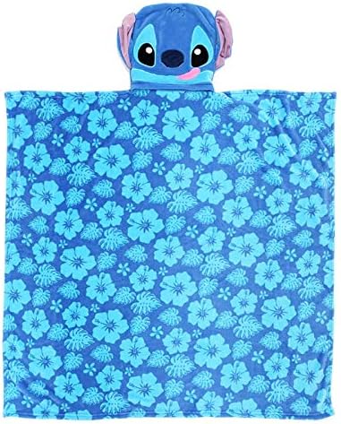 Amazon ディズニーストア 公式 ブランケット スティッチ フェイス ひざ掛け ハーフケット オンライン通販