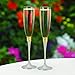 Canopy Street Hammered Gold Flutes Set of 2