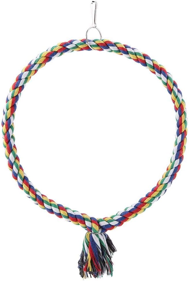 Zerodis Bird Parrot Circle Ring Rope