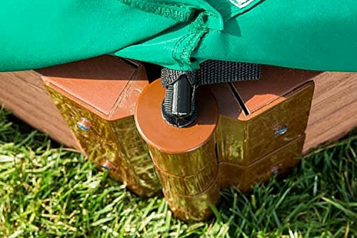 Frame It All 48in. x 37in. Telescoping Square Sandbox Canopy & Cover - Thumbnail 3