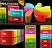 Pencil Erasers 8 Block Pencils Eraser Pack for Kids Art School Classroom