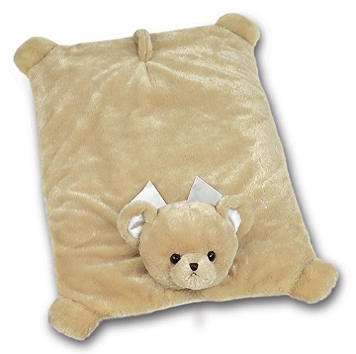 Bearington Baby Lil  Teddy Bear Belly Blanket, Tummy Time Mat 30" x 30"
