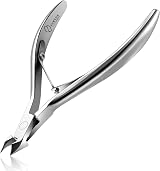 FERYES Cuticle Clipper - 5mm Jaw, Surgical Steel, Easy Grip, Nickel Plated view 1