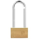 RESET-291 Brass Small Keyed Different Padlock,40 mm