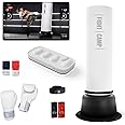 FightCamp Fitness Tracker & Free Standing Punching Bag for Adults, Motion Sensors, Boxing Gloves, Boxing Wraps, Ankle Support Wraps & Punching Bag Stand - 67 inches, 350 lb