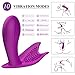 Wearable G Spot Vibrator Butterfly Vibrator Warm Up 10 Vibration Modes Rechargeable Wireless Remote Control Waterproof Clitoris Stimulator Sex Toys for Women and Couples