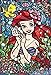 DIY 5D Diamond Painting by Number Kits, Cartoon Crystal Rhinestone Diamond Embroidery Paintings Pictures Arts Craft for Home Wall Decor, Full Drill, Mermaid -14x20