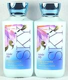 2 X Violet Lily SKY Body Lotion 8 Fl Oz Each (Set of Two)