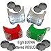 Bright Eyes Portable Marine LED Emergency Waterproof Boating Lights - Boat Bow or Stern Safety Light