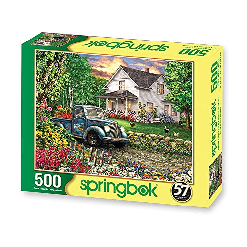 Springbok 500-Piece Jigsaw Puzzle 'Yarn Cornucopia' - Made In USA, Eco-Friendly - View #7
