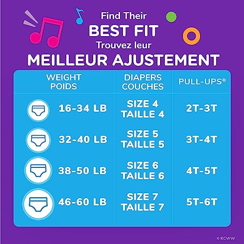 PullUps Boys' Potty Training Pants, 4T5T (3850 lbs), 17 Count