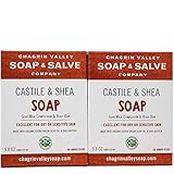Organic Natural Soap Bar, Olive & Shea Soap 2X