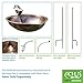 Achla Designs HBB-01 Heart Shaped Copper Metal birdbath Bowl, Solid Brass