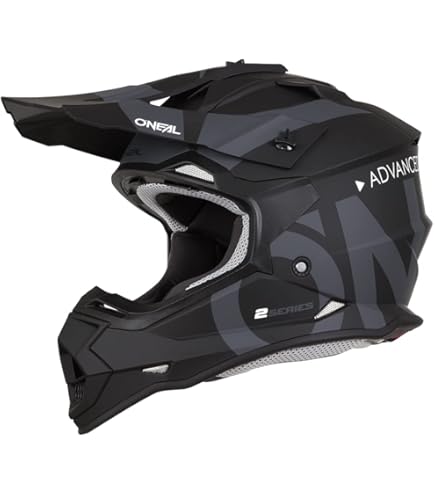 Amazon.com: O'Neal 1 SRS Solid Offroad Adult Motocross Helmet with