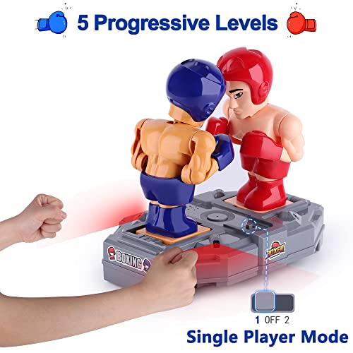 iPlay iLearn Electronic Boxing RC Robots, Kid Board Games, Wrestling Battle Bots, Interactive