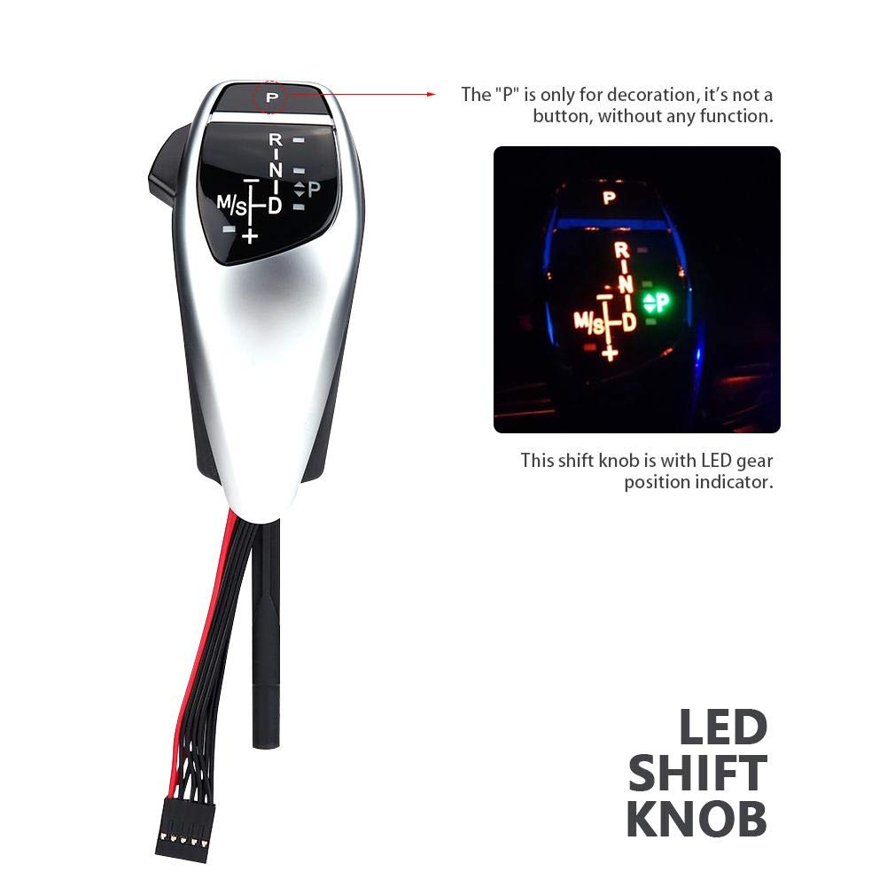 LED automatic electronic shift head,Keenso LHD Automatic Gear Shift
