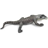 Safari Ltd. Komodo Dragon Toy - 5.5 Inch Realistic Reptile Figure for Kids | 5.5 Inches Long x 1.5 Inches Tall, Ages 3+, Safety Tested, BPA Free PVC, Reptile Learning, Imaginative Play, Terrarium Decor
