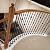 Plain Bar Stair Wrought Iron Balusters (15-Pack) Modern Hollow Railing Metal Spindles 1/2" x 44" Tall (Satin Black)