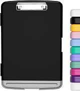 Hongri Clipboard with Storage Pen Holder 14 x 9.6 x 1.2 in Foilo-Side