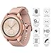 [3 Pack] Orzero for Samsung Galaxy Watch 2018 (for 42 mm) (Updated Version) Smartwatch Tempered Glass Screen Protector, 2.5D Arc Edges HD Anti-Scratch Bubble-Free [Lifetime Replacement Warranty]