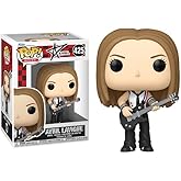 Funko Avril Lavigne Complicated with Tie and Guitar + Pop Protector: Pop! Rocks Vinyl Figure (Gift Set Bundled with ToyBop Brand Box Protector Collector Case)