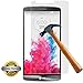 LG G3 Screen Protector, SOOYO(TM) Premium Tempered Glass Screen Protector (2.5D Round Edge/99% Clarity/Shatter-Proof/Bubble Free) for LG G3 [Lifetime Warranty]-[1Pack]
