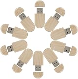 A Plus 16GB Wooden USB Flash Drives 2.0 Memory Sticks Thumb Drive 10 Pack