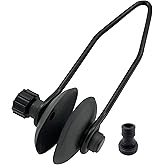 ISURE MARINE Universal Round Muff Motor Flusher for Boats - Flush Away Sand, Silt and Salt Boat Motor Flusher Water Flusher Boat Flushing kit Outboard Motor Flusher