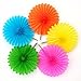 Amscan Multicolor Mini Hanging Fans,5