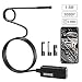 NIDAGE Wireless Endoscope for Automotive Inspection Semi-Rigid Flexible Waterproof 5.5MM WiFi Borescope Camera Compatible Android and iOS Smartphones, iPhone, iPad (4.92FT) primary