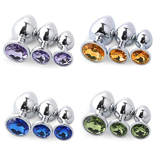 Meimei367 3pcs Metal Adult Toy for WomenMen