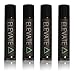 100% Organic Lip Balm by ELEVATE, 4 Pack, SPF 15, Peppermint, All Natural Ingredients: Beeswax, Coconut Oil, Jojoba Oil, Shea Butter, Peppermint Essential Oils, Best Lip Plumper Chapstick- Made in USA
