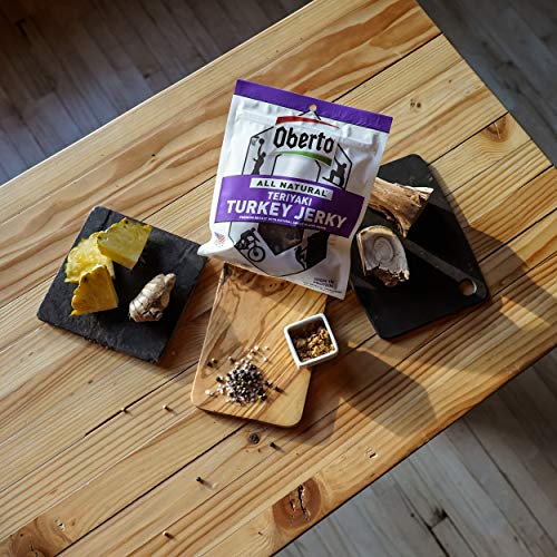 Oberto All-Natural Teriyaki Turkey Jerky, 3.25 Ounce (Pack of 4) - Thumbnail 2