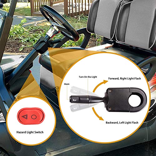 10L0L Golf Cart LED Light Kit for EZGO TXT Freedom/t48 2014up (Gas