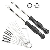 Anzac 2 Pcs Carburetor Adjustment Splined Tool Kit (Full 21 Splined Teeth & 7 Splined Teeth) Screwdriver # 530035560 With Carb Cleaning Kit For Common 2 Cycle Carb Small Engine