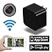 New Hidden Spy Camera Charger, Wireless WiFi Camera Remote View Hidden Spy Camera USB Phone Wall Charger Motion Detection for Home Security Nanny/Baby/Pet Monitor Video Recorder