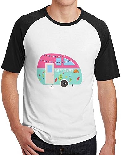 JAMIENOR Happy Camper Man Jersey Tshirt