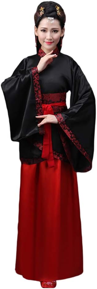 Fosheng Ancient Chinese Style Hanfu Dress Princess Chaise Costume For Women