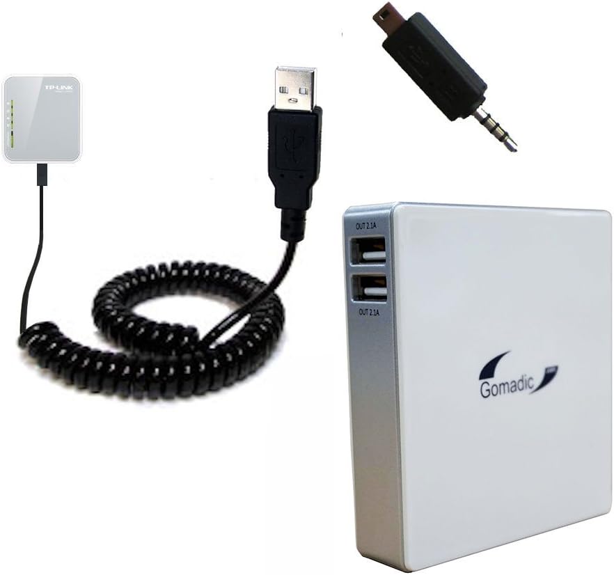 Gomadic High Capacity Rechargeable External Battery Pack Suitable for The TP-Link TL-MR3020