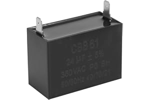 Hoypeyfiy CBB61 24uF 23uF 300 350 400 450V Generator Capacitor Replacement for JKD DIANZ DONGRONG RUVA